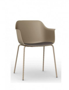 Sillas de Exterior. Sillon SHAPE 4 PATAS- MILAN