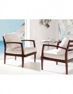 Sillas de Interior. Sillón madera hostelería 317