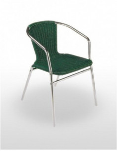 Sillas de Exterior. Sillón trenzado exterior Stuttgart