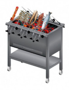 Pequeña Maquinaria Cocina. ESPETERO CARBÓN VEGETAL EP1