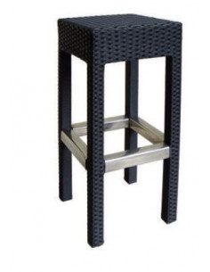 Taburetes de Exterior. Taburete RATTAN sin respaldo