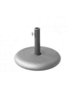 Bases y complementos. Base parasol redonda de cemento ROUND 25kg