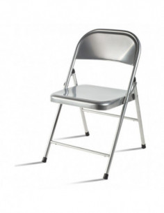Eventos y catering. Silla metálica plegable BOSTON