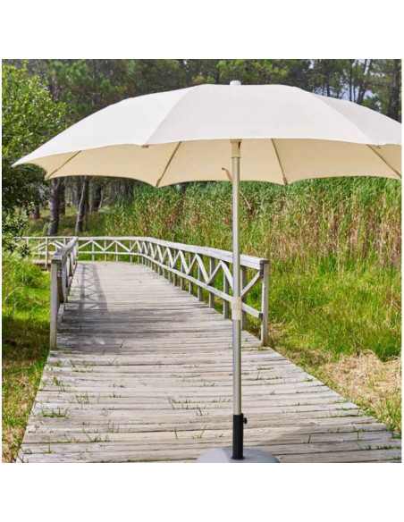 Parasoles. Parasol aluminio redondo PALMA GREY 2,5 metros Parasoles. Parasol aluminio redondo PALMA GREY 2,5 metros