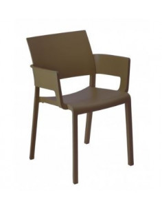 Sillas de Exterior. Sillón FIONA brazos Pack 4 Unidades