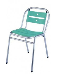 Sillas de Exterior. Silla Medas Polipropileno apilable para terrazas