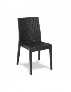 Sillas de Exterior. Silla monobloc apilable terrazas