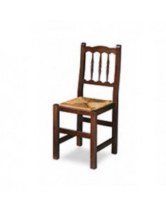 Sillas de Interior. Silla de madera con asiento de ENEA