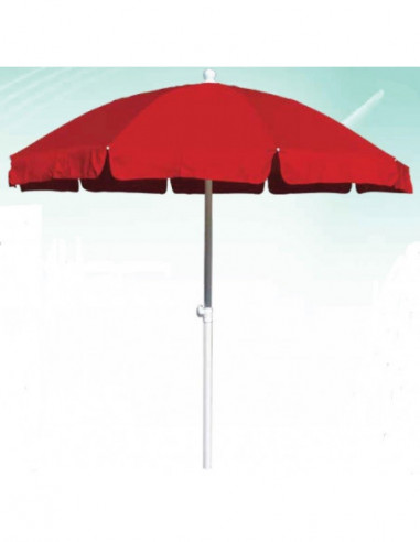 Parasol Playa y piscina redondo 2m - Sombrillas