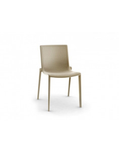 Sillas de Exterior. Silla apilable diseño BEEKAT