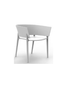 Sillas de Exterior. Silla AFRICA blanca