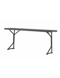 Eventos y catering. Mesa plegable Eventos 183 cm largo SHARK GREY