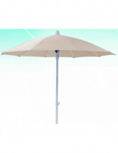 Parasol Aluminio Estriado para piscinas y hoteles 2 mts - Sombrillas