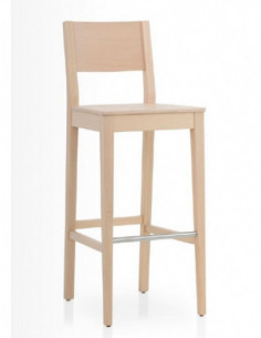 Taburetes de Interior. Taburete Madera Ischia