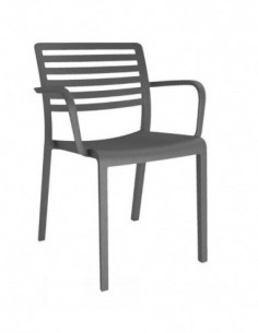 Sillas de Exterior. Sillón hostelería diseño LAMA