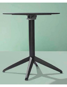 Mesas de Exterior. Mesa abatible Quatro Fold 70x70