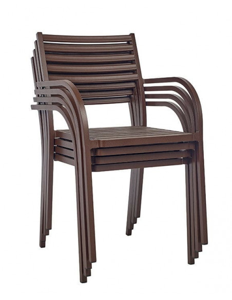 Sillas de Exterior. Sillón de terraza para bares SICILIA