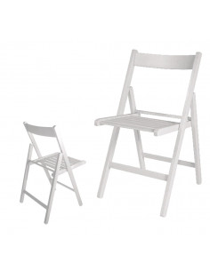 Eventos y catering. Silla plegable de madera de haya BASIC