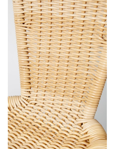 Sillas de Exterior. Silla Carla de aluminio para terrazas