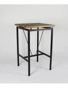 Mesas altas. Mesa alta cuadrada de 70x70cm RH105.MALTAODIN70