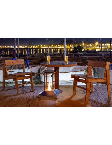 Estufas hosteleria exterior de Bioetanol RH2047.ESTUFA