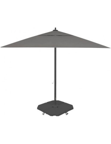 Parasol cuadrado aluminio blanco RIO 4X4 metros son volante Parasol cuadrado aluminio blanco RIO 4X4 metros son volante