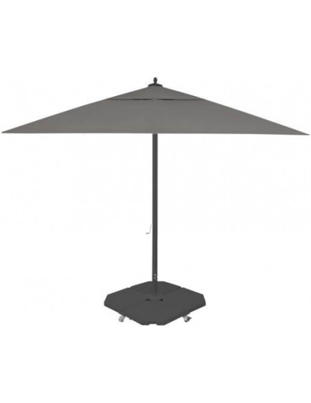 Parasol cuadrado aluminio blanco RIO 4X4 metros son volante Parasol cuadrado aluminio blanco RIO 4X4 metros son volante