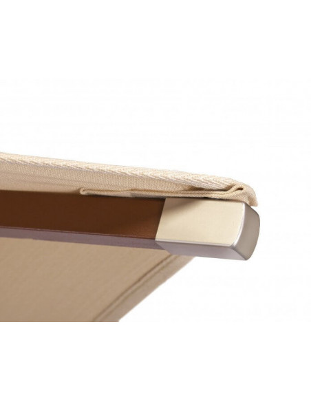 Parasol de madera JAVA 3x3 Metros detalle