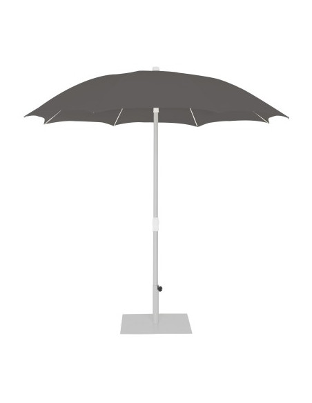 Parasol aluminio redondo PALMA GREY 2,5 metros antracita Parasol aluminio redondo PALMA GREY 2,5 metros antracita