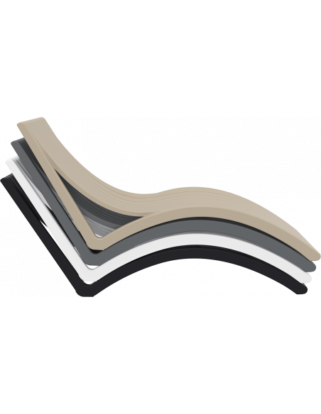 Tumbona de diseño SLIM para piscina RH29.087