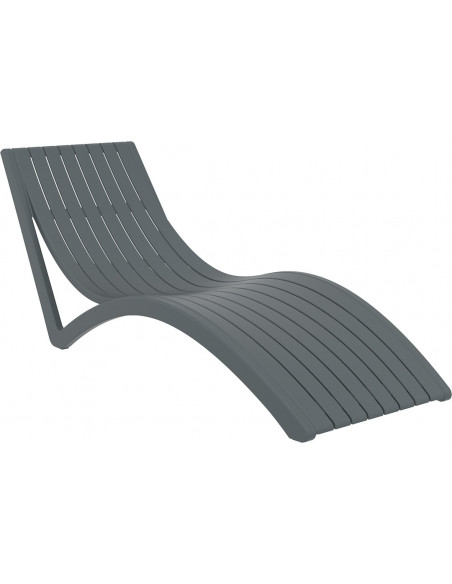 Tumbona de diseño SLIM para piscina RH29.087-Tumbonas de plástico