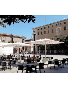 Parasol profesional telescópico de aluminio 3x3m Master - Sombrillas 2