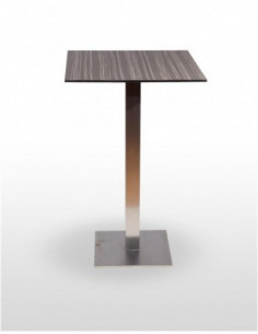 Mesas de Interior. Mesa Picasso Inox 40x40