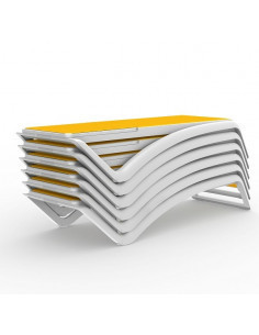 tumbona SKY CLub de resol apilable