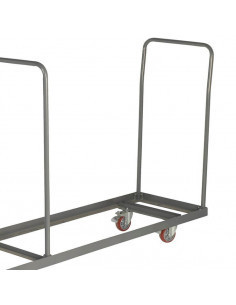 Carro de transporte para sillas plegables 2