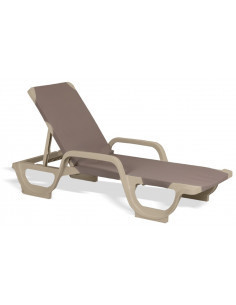 Tumbona con reposabrazos...