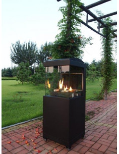 Climatización. Estufa a gas Hotel exterior OSLO 3 2