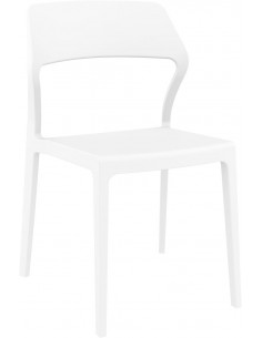 Sillas de Exterior. Silla apilable SNOW para terraza de bar 2