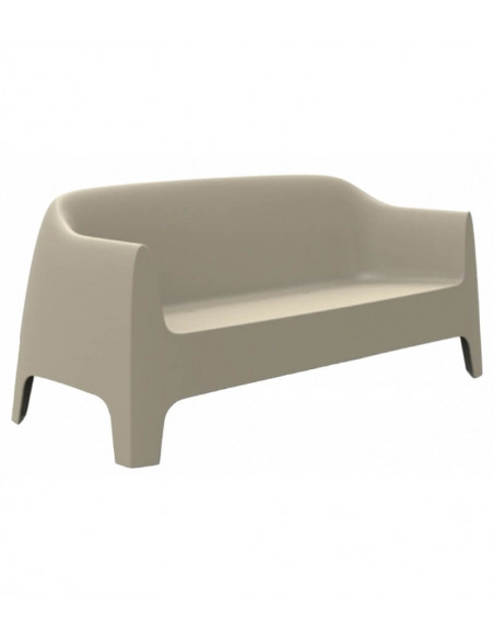 Sofa SOLID LOUNGE Chill Out para terraza taupe