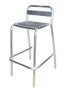 Taburete aluminio apilable...
