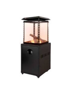 Estufa exterior acristalada...