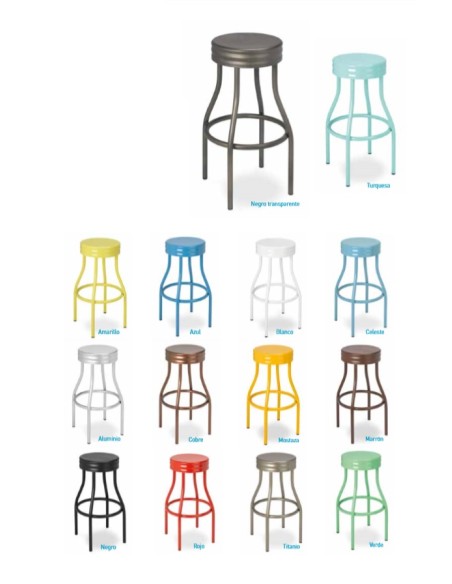 Taburete interior diseño botella