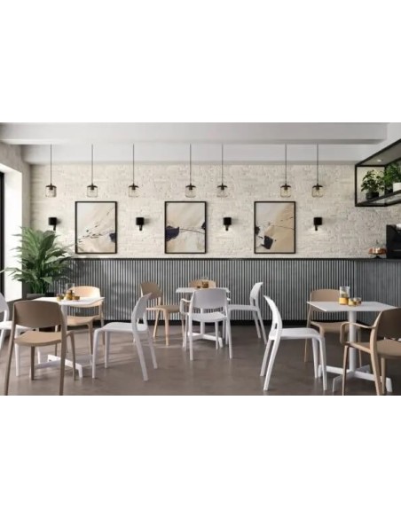 Silla Smart con Brazos de Resol RH3.SMARTCB restaurante