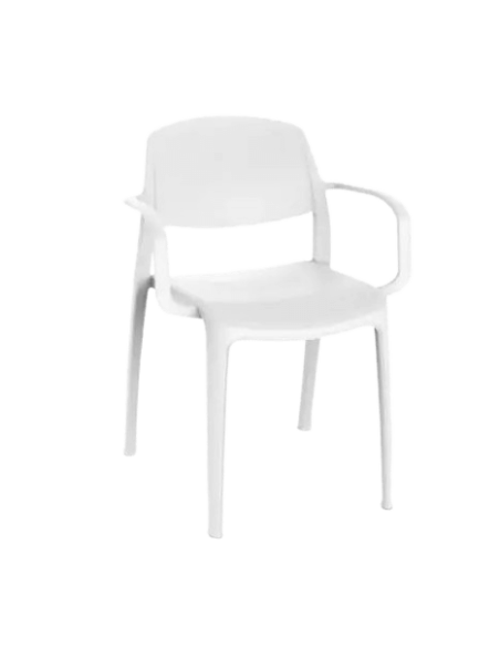 Silla Smart con Brazos de Resol RH3.SMARTCB blanco