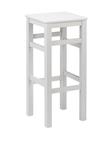 Taburete de Haya blanco