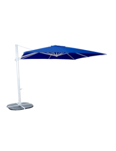 Lateral 3x3m TOP CONTRACT Parasol profesional Mastil Desplazado RH24.879 - Sombrillas 2