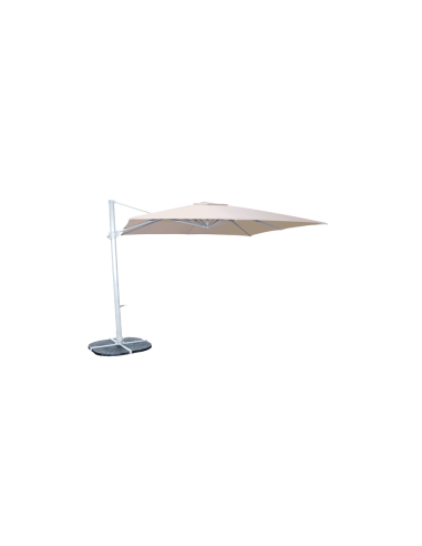 Lateral 3x3m TOP CONTRACT Parasol profesional Mastil Desplazado RH24.879 - Sombrillas