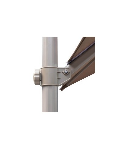 Lateral 3x3m TOP CONTRACT Parasol profesional Mastil Desplazado RH24.879 - Sombrillas