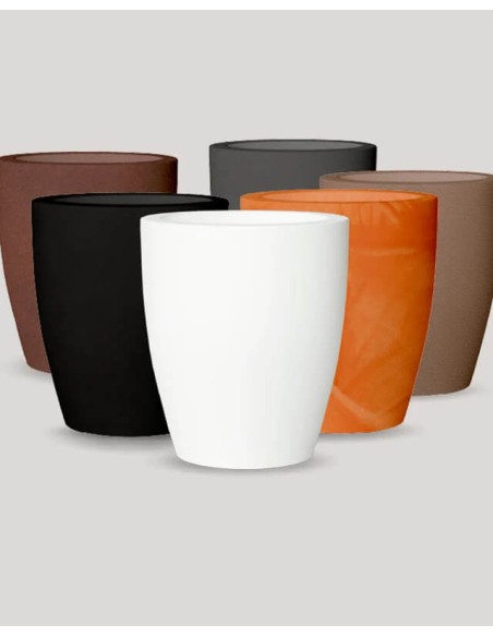 Macetero jardín diseño Violeta con o sin luz