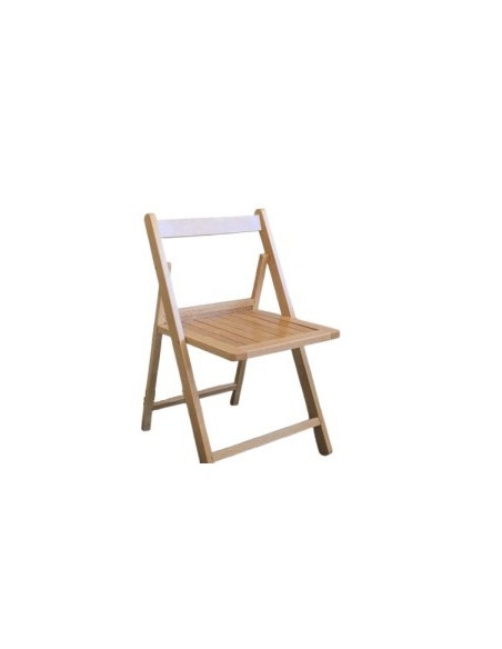 Silla PRO de madera haya plegable uso intensivo